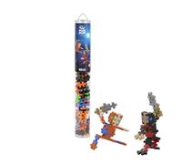 Plus-Plus 4307 Ingenioso Juguete de construcción Ninjas Tubo de Bloques de construcción Creativo Juego de Bloques de construcción para niños 100 Piezas