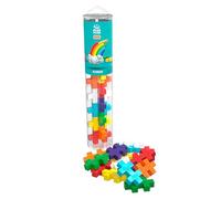 Plus-Plus 4353 Ingenioso Juguete de construcción, Mezcla de Colores del Arco Iris, Tubo Creativo para niños a Partir de 1 año, 15 Piezas