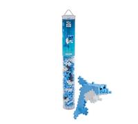 Plus-Plus-9604113 Tiere Juego de 100 Bloques de construcción creativos, diseño de delfín, Color (300.4113)