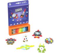 Plus-Plus Activity Pad Espacio | 125 piezas | Juego de bloques de construcción para figuras 2D y 3D | Bloques de construcción creativos para niños a partir de 5 años