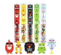 Plus-Plus Angry Birds - Paquete de 5 Tubos de 550 Piezas