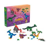 Plus Plus - Aprende A Construir Dinosaurios | Puzzles 3D | Puzzle 5 Años | Juegos Educativos Niños 5 Años | Juegos De Cartas | Rompecabezas Niños 600 Piezas