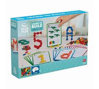 Plus Plus - Aprende A Construir Letras Y Números | Puzzles 3D | Puzzle 5 Años | Juegos Educativos Niños 5 Años | Juegos De Cartas | Rompecabezas Niños 600 Piezas