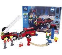 PLUS PLUS - GO! Fire and Rescue - 500 Piezas - Modelo de Juguete de construcción de vehículos, 300.7009