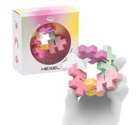 Plus-Plus - HEXEL Bubblegum - Juguete sensorial antiestr s - Ideal para viajes, alivia el estr s y la ansiedad en ni os y adultos.