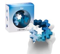 Plus Plus - HEXEL Cascada - Juguete sensorial de Rompecabezas para ansiedad, Apto para Viajes, silencioso y Alivio del estrés y la ansiedad para niños y Adultos