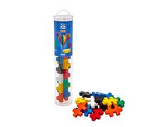 PLUS PLUS Juguete de Bloques de construcción, 15 Piezas Grandes y duraderas, Juguetes de construcción para niños, recursos de Aprendizaje Creativo y Juego Stem para el hogar y los Viajes, básico