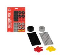 Plus Plus - Kit de Accesorios - Ruedas y Base de construcción - Juego de construcción para niños a Partir de 3 años - PP3965