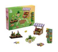 PLUS PLUS - Learn to Build - Floristería - 600 Piezas - Bloques de construcción, Juguetes educativos para niños, Viajes, Juguetes de Viaje, Fabricados en Dinamarca
