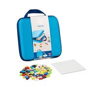 Plus-Plus-9607012 Puzzle Animales Puzle 3D, Color Azul, 100 Pieces (9607012)