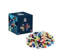 PLUS PLUS Plus - 600 Ladrillos de construcción Multicolor, fosforescente - Juego de construcción para niños a Partir de 5 años - Juguete Educativo y juguetón para niñas y niños - PP3974