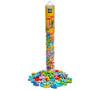 PLUS PLUS - Tubo de 100 Piezas con Colores Tropicales - Juego de construcción - PP4264