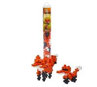 PLUS PLUS - Tubo de 100 Piezas de Zorro - Juego de construcción - PP4272, 4272