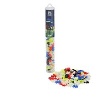 Plus-Plus Glow Colour Mix - 100 Pieces - Creative Game, Building Blocks, Buildin