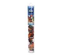 Plus Plus- Tiger Tube Building Set Tiere Tubo Tigre, Multicolor, 100 Pieces (4088)