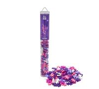 Plus Plus - Tubos Purpurina Rosa | Puzzles 3D | Puzzle 5 Años | Juegos Educativos Niños 5 Años | Rompecabezas Niños | Juego Construccion | Puzzle 100 Piezas