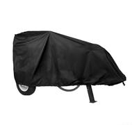 Plus Protector Splitter Cover Outdoor 210d Oxford Cloth Dust Log Duty Modificable Cinturón Impermeable Elástico Dobladillo Pesado con Tearresis (negro)