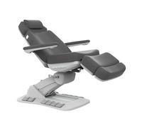 PLUS SANTE - Silla de examen eléctrica PS MALDI 187×70×63-90 cm | 2 Motores, Altura ajustable, Respaldo reclinable, Reposapiés manual, Estructura Acero, Uso Profesional Gabinete Médico, Gris