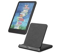 PlusAcc Estación de carga inalámbrica para Kindle Paperwhite Signature Editions (2022 y 2024) y Colorsoft Signature Edition y smartphones, soporte de carga plegable, compatible con iPhone 14 Pro Max