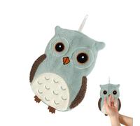 Plush Absorber - Cartoon Textile Equipment, Hangable Fiber Organizers, Microfiber Fabric Construction, Moisture Management Solution, Bath Accessories, Beige Animal Towel for Shower Dorm Hotel