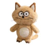 Plush Animal Cat Dolls | Cuddly Stuffed Animal Doll | Plush Cat Toy for Bed | for Living Room Bedroom Shelf Study Nursery Kid Boy Girls Girlfriend Wife Friend Sister Daughter