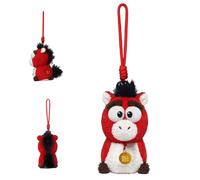 Plush Animal Horse Dolls - Mini Plush Horse Bag Pendant, Soft Stuffed Toy Keychain, Cute Huggable Accessory | for Children Teens Adults Men Women Family Friends Son Daughter Gift Collectible