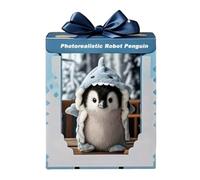 Plush Animal Penguin Muñeca, juguete de peluche simulado Penguin Decoración