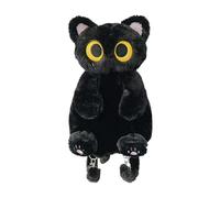 Plush Backpack, Cute Cat Children’s Backpack, Cartoon School Travel Bookbag 7.87x11.81x15.75 in Ideal for Boys & Girls, Fun Storage Bags for School, Leisure, and Everyday Use