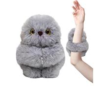 Plush Bag Pendants - Cute Small Electric Stuffed Owl Robot Charm, Lightweight Soft Animated Purse Accessory Keepsake Decoration for Women Men Kids Teens Adults | Living Room Bedroom Shelf Table Study