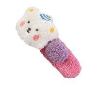 Plush Bear Hair Clips Women, Colorful Cartoon Side Hairclips, Portable Lightweight, Soft Decorative Design, Cute Styling Headdress Accessories, for School, Home, Travel, Vacation,