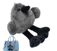 Plush Bird Bag Charm | Cute Cartoon Stuffed Animal Toy with Sound Bird Toys for Kids | Ideal Backpack and Purse Decoration for a Whimsical Touch to Your Everyday Style