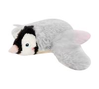 Plush Bird Toy, Chirping Penguin Cat Teaser, 11.81x9.06x3.35 Inches, USB Rechargeable Interactive Toy, Touch Sensor Flapping Pet, Electric Imitation Hair Ornament for Kittens Cats