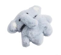 Plush Blue Elephant Case for airpods 3 Soft Plush Blue Elephant (3) | Exterior de imitación suave, carcasa interior de silicona, diseño elefante 3D, absorción de golpes, regalo para amantes de