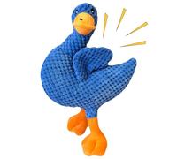 Plush Canine Chew Companion, Soft Sound Producing Comfort Toy, Soothing Animal Shape Training Accessory, Gentle Activity Item, Portable Pet Engagement Solution for Home Outdoor Travel Playtime