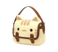 Plush Cat Bag - Small Cat Shaped Tote, Multifunctional Adorable Animal Purse | Long Lasting Versatile Messenger Handbag for Women Girls Short Trips Commuting School Travel Casual Everyday Use