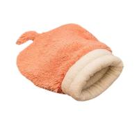Plush Cat Bed Bag, Winter Plush Bed Bag, Cat Semi-Enclosed Cave, Warming Pad for Cats, Cat Sack Warm Mat, Leisure Mat for Cats, Small Cats Plush Bed, Medium Cats Plush Bag, Large Cats Warming Pad, Cat