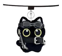 Plush Cat Keychain, Stuffed Animal Charm, Cute Feature with Compact Design, Professional Decorative Accessory for Tote Birthday, Modern Gear with Sleek Style, Funny Ornament for Teens Girls and Adults