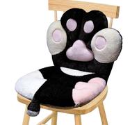 Plush Cat Paw Chair Pillow - Cute Comfortable Seat Cushion | Cat Paw Lumbar Support Pillow for Home, Office, Gaming Chair, Sofa, Dining Room, Bedroom, Travel, Wheelchair, RV, Camping