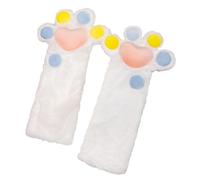 Plush Cat Paw Costume Gloves - Cute Full Finger Winter Gloves for Teens & Adults, Animal Dress Up Accessory with SoundAirbags | Cat Paw Mittens for Halloween Parties, Masquerade, Film Sets, Concerts,