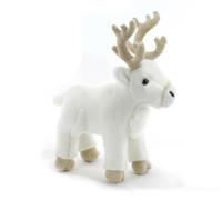 Plush & Company 15963 Peluche Reno Blanca L. 30 CM Blanco Reindeer Rennes Blanc
