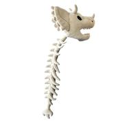 Plush Dinosaur Skeleton Costume | Halloween Realistic With Head Spines