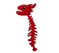 Plush Dinosaur Skeleton - Dino Skull Halloween Realistic with Head Spine