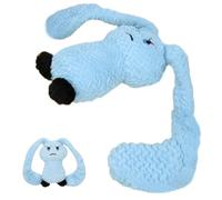 Plush Dog Toy - Dog Teething Toys | Bunny Squeaky Pet Plush Chew Toy | Squeaky Dog Toys | Portable Squeaky Dog Plush Chew Toys For Small To Medium Pet Cats Dog