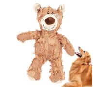 Plush Dog Toy - Tough Bear Squeaky, Interactive Chew Buddy | Soft Bear Toy With Squeaky Sound For Puppies And Small Dogs During Teething, , Interactive Play, And Boredom Relief.