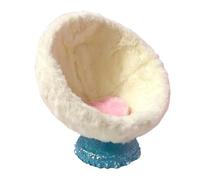 Plush Doll Car Seat - Rotatable Toy Carrier Dashboard Ornament, 5.51inches Cute Plush Doll Display Chair, Mini Car Seat Cushion Accessory for Automobile Interior, Home Bedroom and Apartment