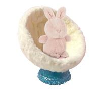 Plush Doll Car Seat, Toy Carrier Dashboard, Rotatable Ornament with Sturdy Build, Decorative Aid with Smooth Comfort, Modern Vehicle Style, Accessory for SUV RV Trailer Tractor Automobile 5.51in