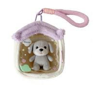 Plush Doll Carry Cases - 30Cm Clear Figure Storage Bag, Transparent Display Pouch, Protective Organizer | Travel Friendly Showcase For Anime Convention Toy Collection Shelf Dorm Room Home Use