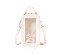 Plush Doll Display Bag, Dustproof Pouch with Handle and Clear Window