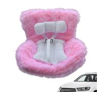 Plush Doll Seat, Car Vent Chair, 6.1x6.1x2.36 Inches Mini Seats Design and Clip on Attachment, Air Vent Ornament for Automotive, Sedan, RV, Truck, Desktop, Dashboard