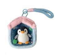 Plush Figure Storage Bag, Clear Display Carrying Case for Dolls and Collectibles, Durable Organizer for Anime Convention Travel, Toy Collection, Dorm Room, Shelf Display, and Home Organization